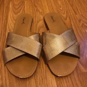Gold slides